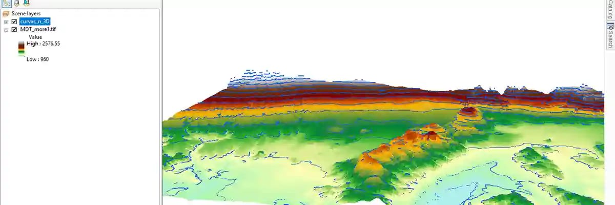 Modelado 3D y analisis de datos climaticos con SIG